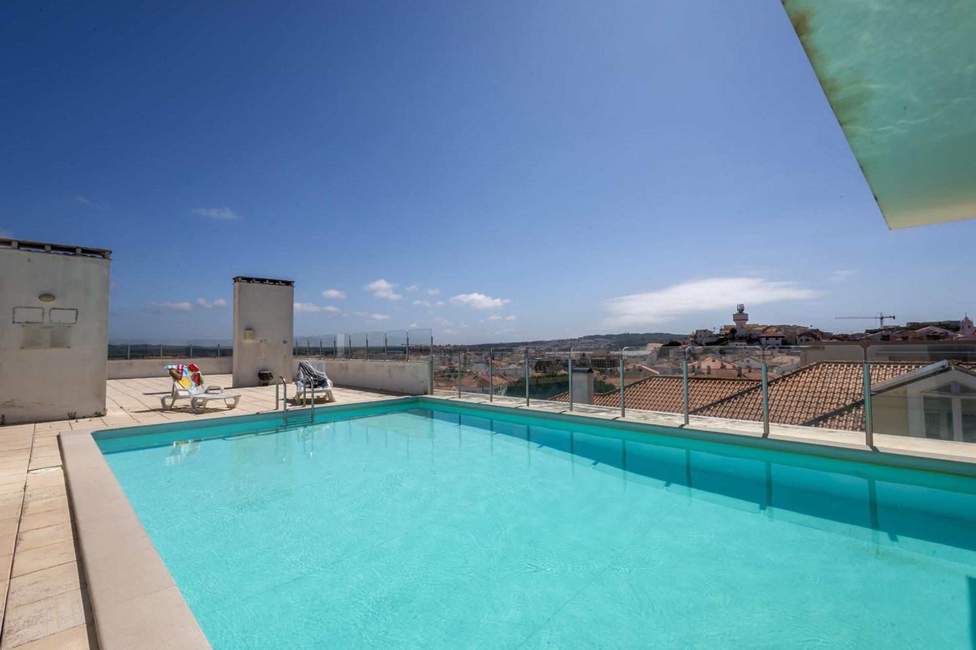 Sunrise - Com Vista Para A Vila Сан-Мартинью-ду-Порту Экстерьер фото